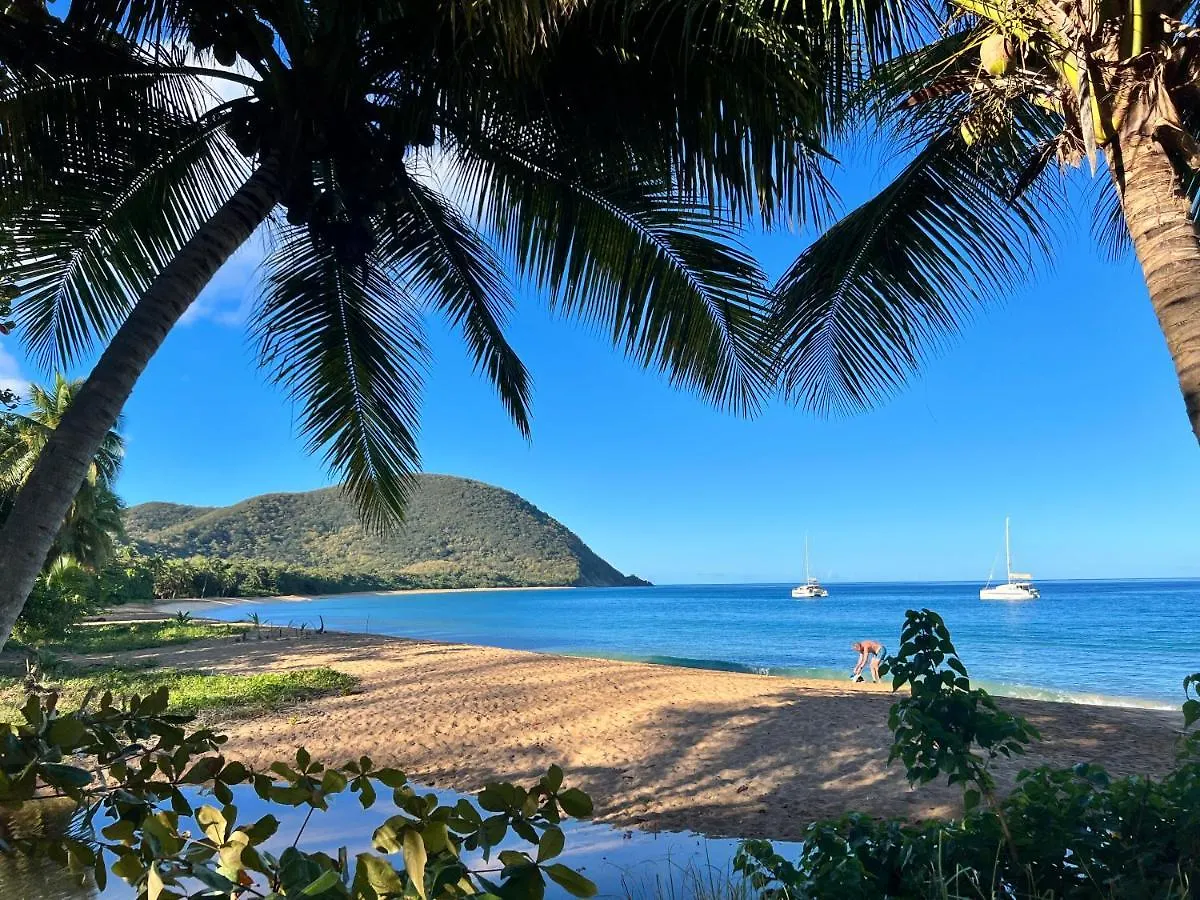 Vue Mer/3Beds/Piscine/Wifi/900 Metres De La Plage Deshaies Guadeloupe